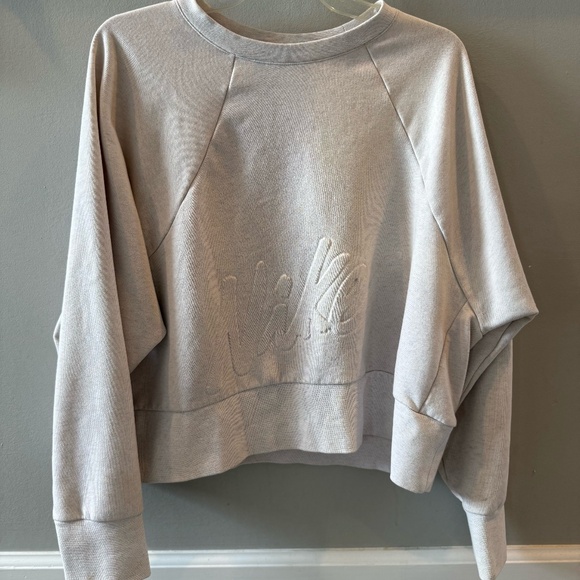 Nike Tops - Nike Cropped Crew Sweatshirt (Cream, XL)